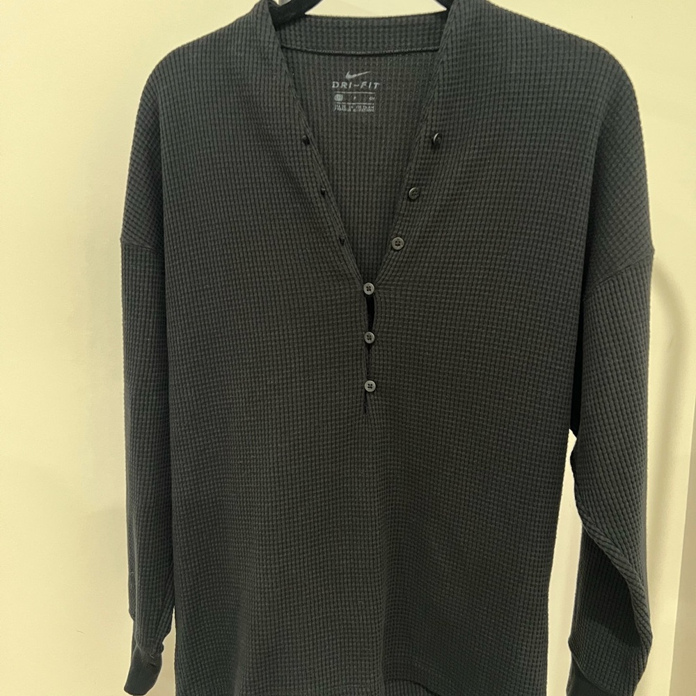 Nike Charcoal V-Neck Men's Sweater